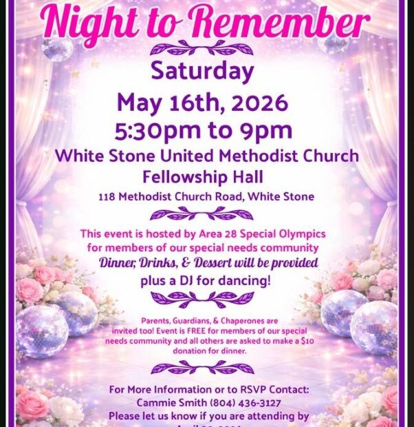 A night to Remember flyer (Medium)